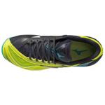 Mizuno Кроссовки унисекс, Black/Yellow - фото 3