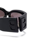 Солнцезащитные очки Bossy Cat Balenciaga Eyewear, черный - фото 3