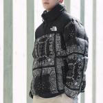 Пуховик THE NORTH FACE 1996 Nuptse Black Pattern - фото 4