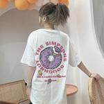 Футболка унисекс The Simpsons, черный - фото 4