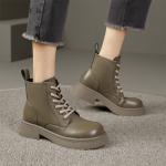 Ботинки Martin Boot женские Foxer, белый - фото 7