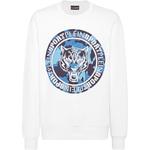 Толстовка карбоновый тигр Plein Sport, цвет wei? - фото