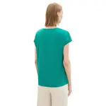 Футболка Tom Tailor Fluent Basic, зеленый - фото 2