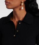 Шерстяной свитер с добавками Dolce&Gabbana, черный - фото 5