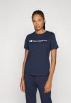 Футболка Champion BASICS CREWNECK LARGE LOGO, Navy/Dark Blue - фото