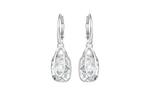 Swarovski Сережки женские серебряные - фото
