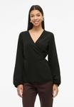 Блуза VILA Blouse, Black - фото