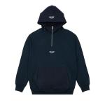 Толстовка Palace 1/4 Zip Cotton Panel, Navy - фото