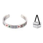 Универсальный браслет Unisex Zeroline, Steel Version A Bangles+Rings - фото 6