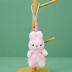 Милый кролик Bubbles плюшевый кулон высота 12см CHUNTUSHU - фото 3