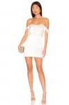 Платье MORE TO COME Bella Off Shoulder, белый - фото