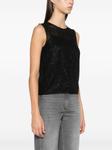 Peserico топ рыхлой вязки, черный - фото 3