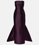 Аймани сатиновое платье Solace London, Plum - фото