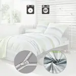 Постельное белье зеленое 1x 155x220 см + 1x 40x80 см REDBEST - фото 4