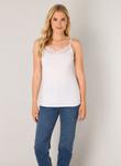 Кружевной топ BASE LEVEL Top, белый - фото 2