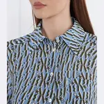 Рубашка стандартного кроя Marella, синий - фото 3