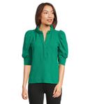 Топ Lilly Pulitzer Elsey Knit Top, Fiddle Leaf Green Wavy Knit Jacquard - фото