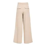 Брюки Object Ivy Wide Leg Fit, бежевый - фото 4