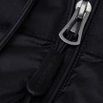 Пуховик женский Burberry на молнии, темно-синий - фото 6