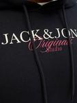 JACK & JONES PLUS Черная толстовка - фото 5