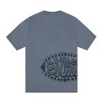 Футболка Stussy Wave Oval Tee Pigment Dyed, Navy - фото 2