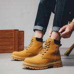 Мужские ботинки Cahhrrn X Martin Boot Men Beige Josiny - фото 18