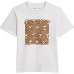 COACH Футболка PEANUTS SS25 Regular женская белая - фото