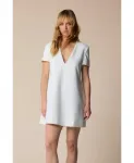 Элегантное короткое платье Kocca, белый - фото 2
