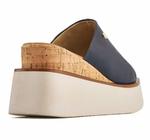 Повседневные босоножки на танкетке Andrea, темно-синий - фото 3