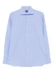 Рубашка в полоску Truzzi, синий - фото