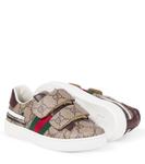 x Euan Roberts GG Canvas Web кроссовки Gucci Kids, B.E-Multi/Co/Vrv/Co - фото 6