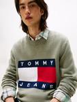 Свитер Tommy Jeans, мятный - фото 5