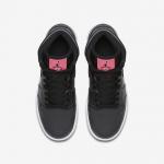 Кроссовки Air Jordan 1 Retro High GS 'Black Pink', черный - фото 3
