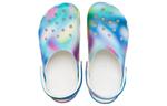 Шлепанцы и сланцы Crocs Colorful Crocs Beach Unisex Multi-Color White Sandals - фото 4