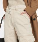 Прямые джинсы Vayoneo Cargo Marant Etoile, экрю - фото 4