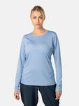 Функциональный лонгслив KARI TRAA, светло-синий - фото