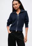 Кардиган Tommy Hilfiger FULL ZIP CARDIGAN, Dark Night Navy/Dark Blue - фото 4