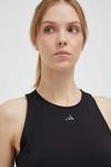 Топ для студийной йоги adidas Performance, черный - фото 4
