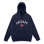 Худи NOAH Core Logo Hoodie 'Navy', темно-синий - фото