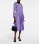 Платье миди из крепа с пайетками Prada, Iris - фото 2