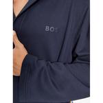 Мужской халат Hugo Boss Iconic French Terry, синий - фото 2