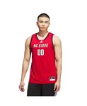 Мужская баскетбольная майка 00 Red NC State Wolfpack Replica Swingman adidas - фото 2