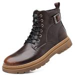 Мужские ботинки Cahhrrn X Martin Boot Men Beige Yedani - фото 6