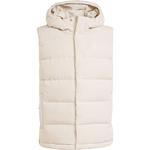 Adidas With AdiClub Helionic Hooded Down Vest, Light Umber - фото 3
