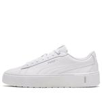 Кроссовки smash platform v2 'triple white' Puma, белый - фото