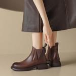 Ботинки Челси женские Zhr, черный - фото 14