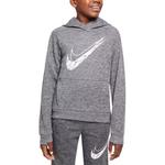 Толстовка Therma FIT для детей Nike, темно-серый - фото