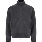 Куртка Zip Up Knitted Cardigan THOM BROWNE, серый - фото