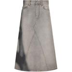 Джинсовое платье женское серое Dior - фото