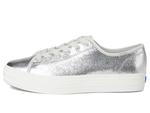 Кроссовки Keds Triple Kick Leather, цвет Silver Metallic Leather - фото 4